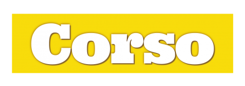 Corso Logo on yellow